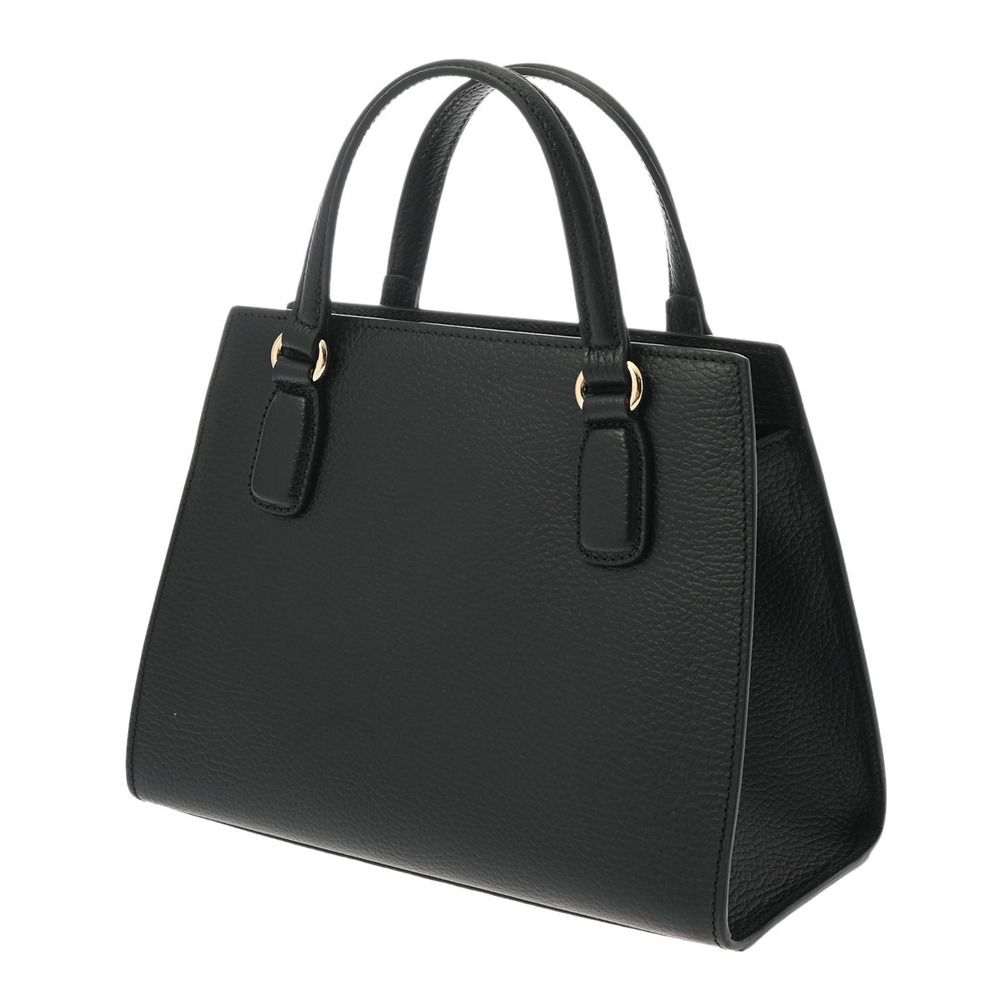 Gucci Black Soho Interlocking Handbag Calfskin
